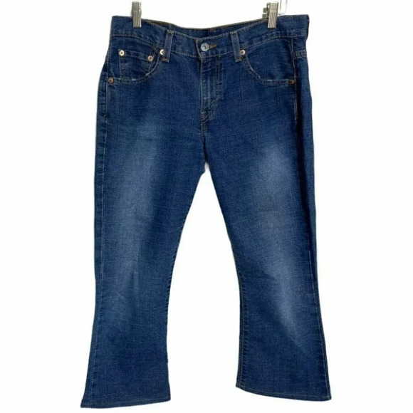 Levi's 515 low‎ rise bootcut 4S distressed jeans Y2K Retro - Picture 1 of 6